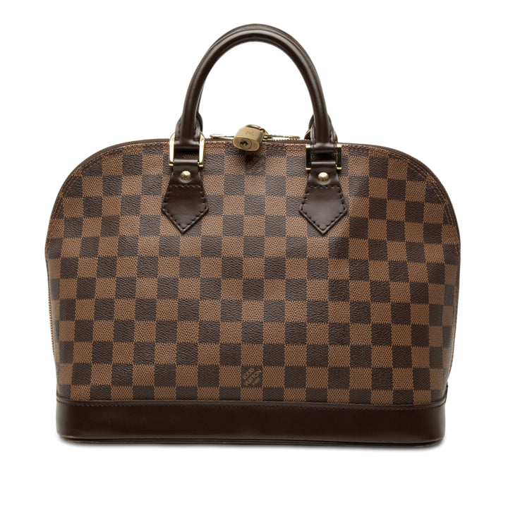 Alma PM Damier Ébène Marron