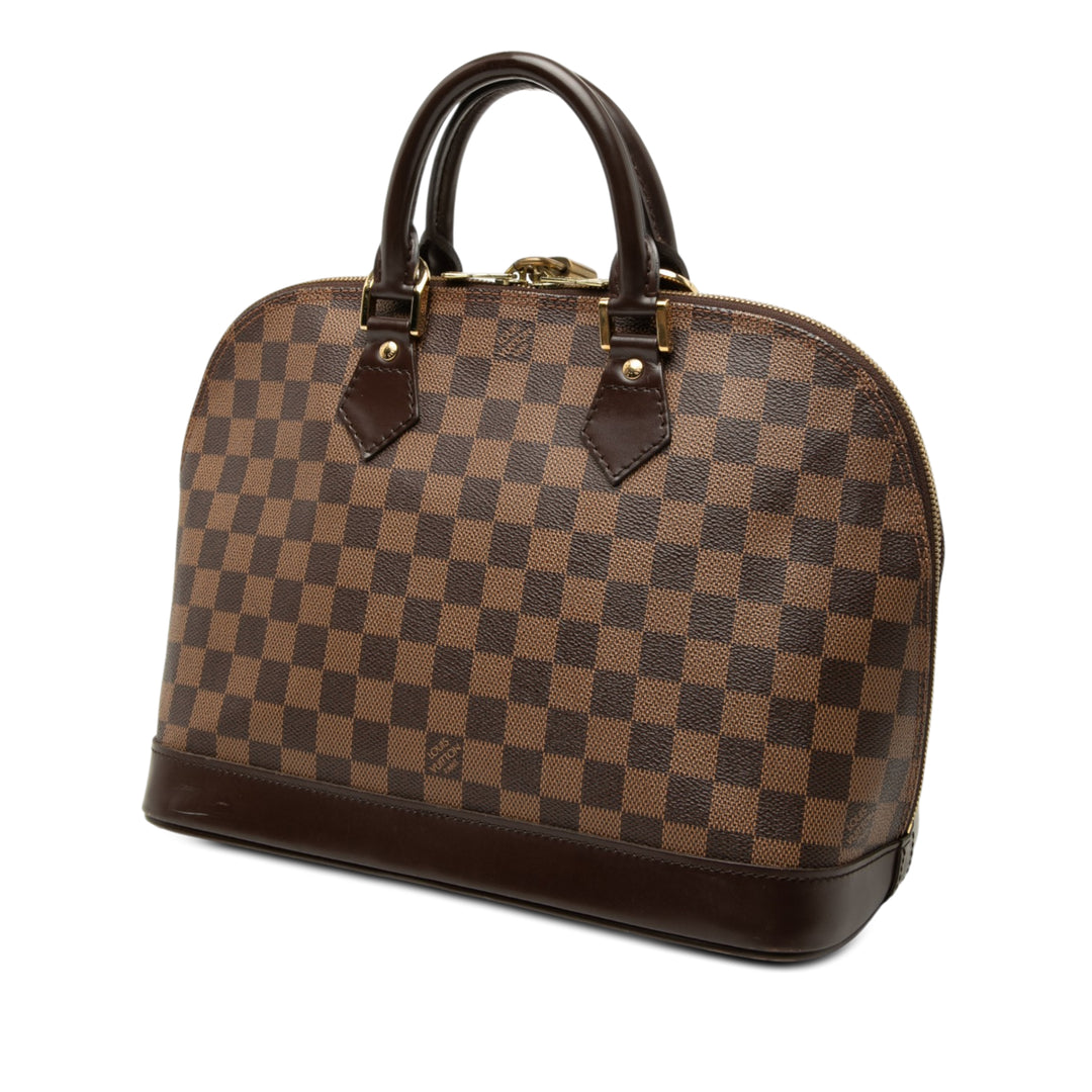 Alma PM Damier Ébène Marron