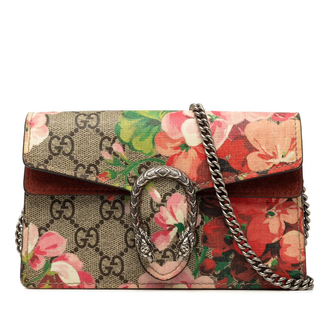 Blooms Dionysus Sac Mini GG Supreme Beige