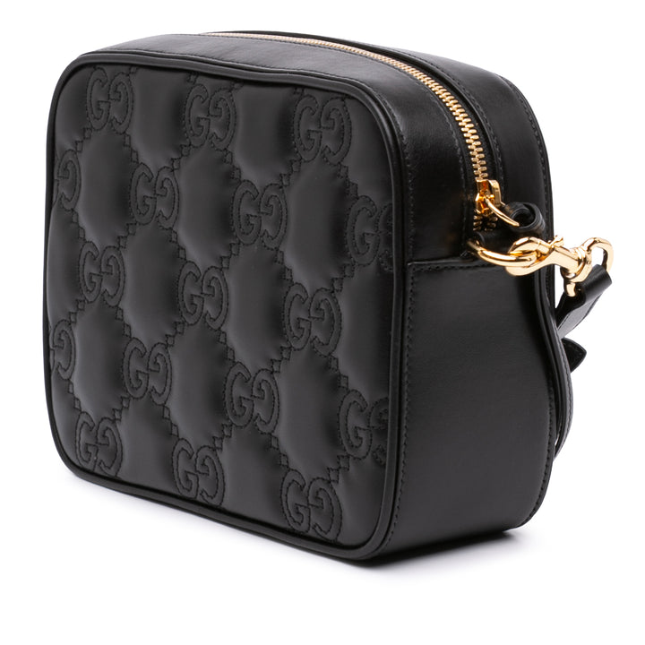 Gucci Small GG Matelasse Cuir de veau Sac porté croisé