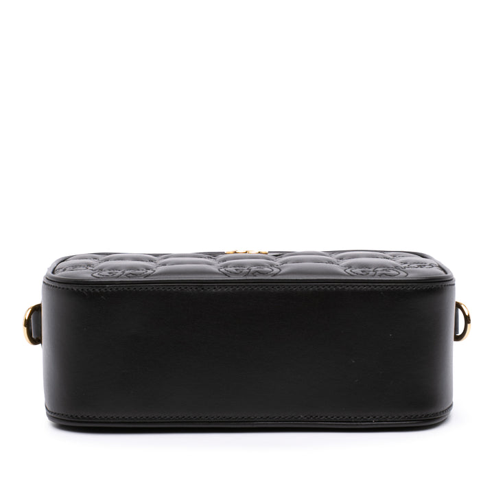 Gucci Small GG Matelasse Cuir de veau Sac porté croisé