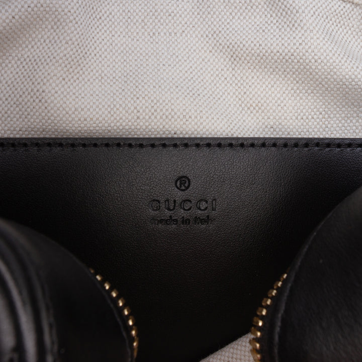 Gucci Small GG Matelasse Cuir de veau Sac porté croisé