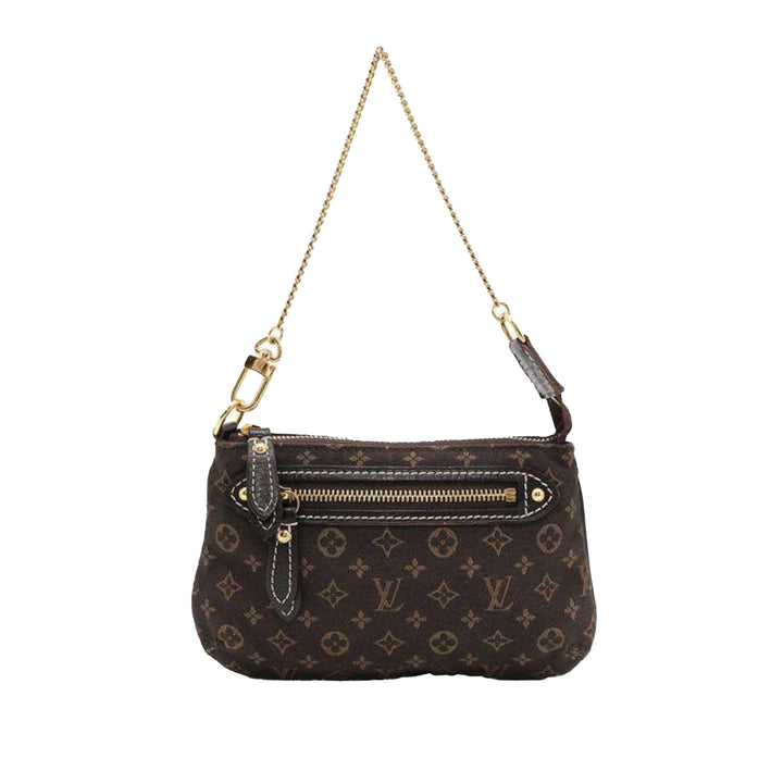 Monogram Mini Lin Mini Pochette Accessoires Brown - Gaby Paris