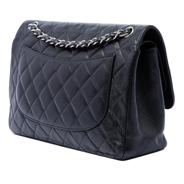 Chanel Jumbo Classic Caviar Double rabat
