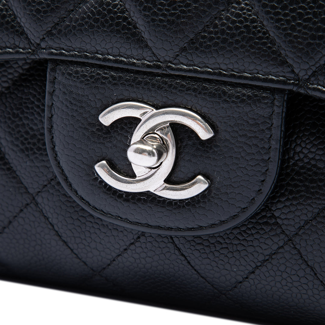 Chanel Jumbo Classic Caviar Double rabat