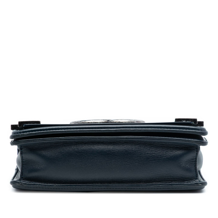 Chanel Cuir d’agneau et Acrylic Boy Brick Horizontal à rabat