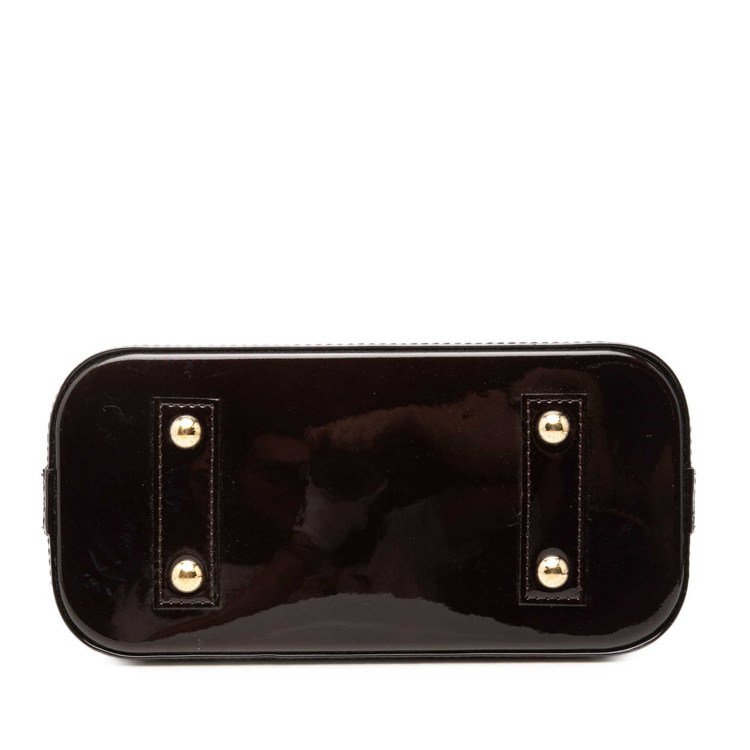 Alma BB Cuir verni Monogram Violet