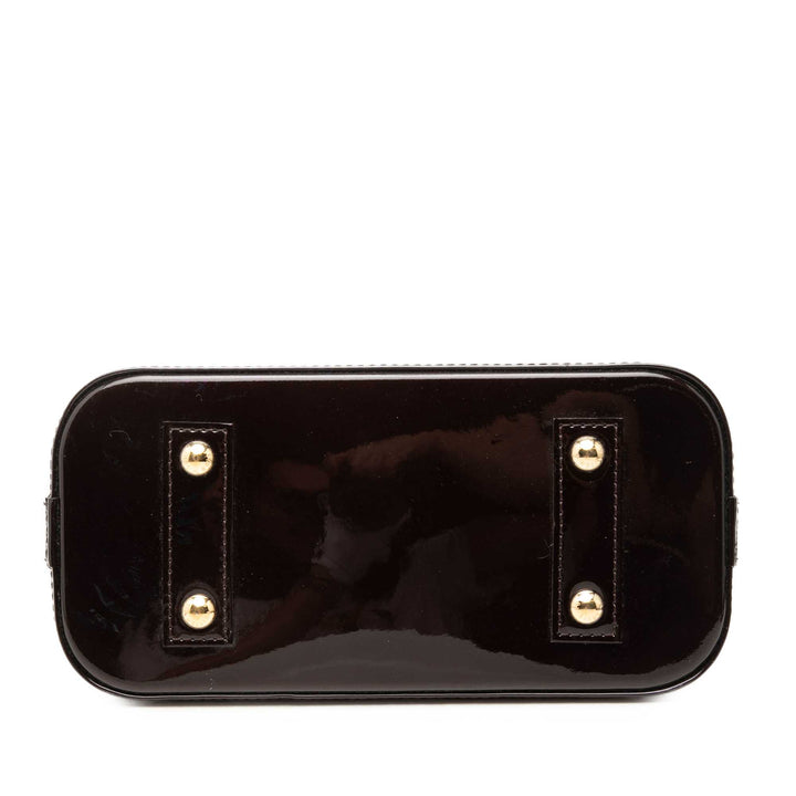 Alma BB Cuir verni Monogram Violet