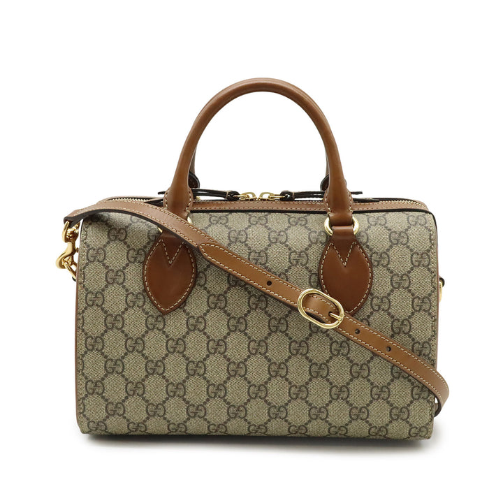 Gucci Small GG Supreme Boston Sac