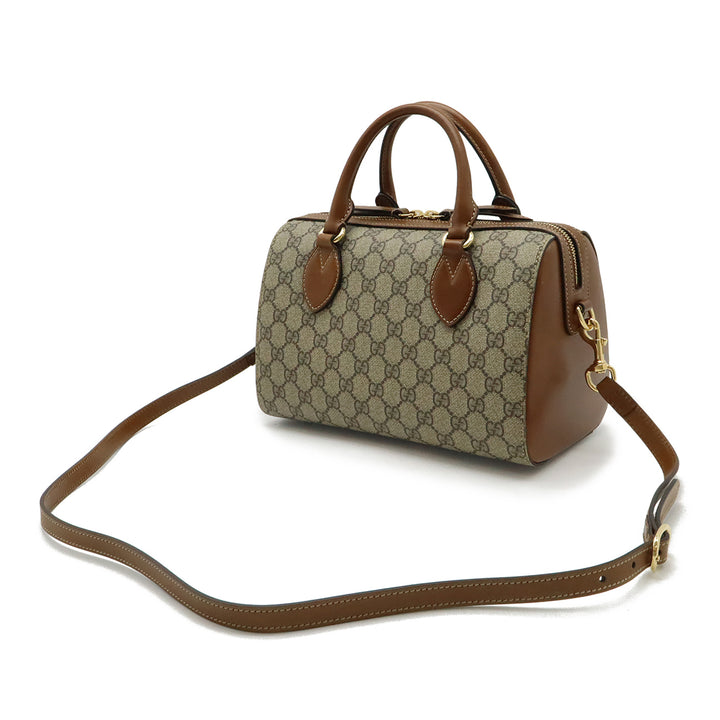 Gucci Small GG Supreme Boston Sac