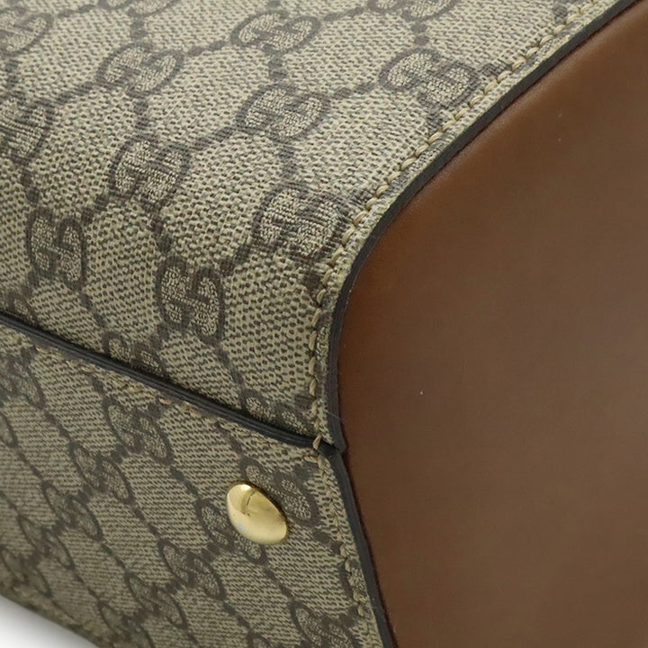 Gucci Small GG Supreme Boston Sac