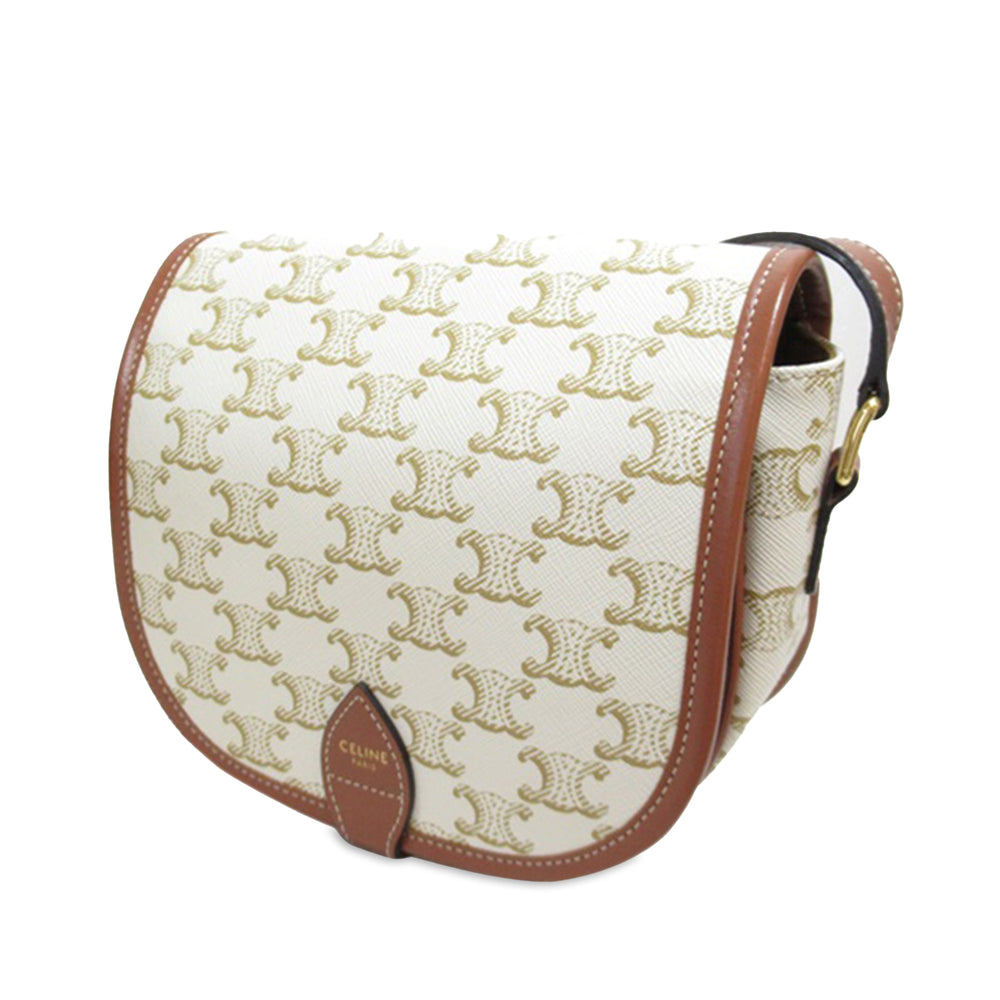 Monogram Triomphe Crossbody White - Gaby Paris