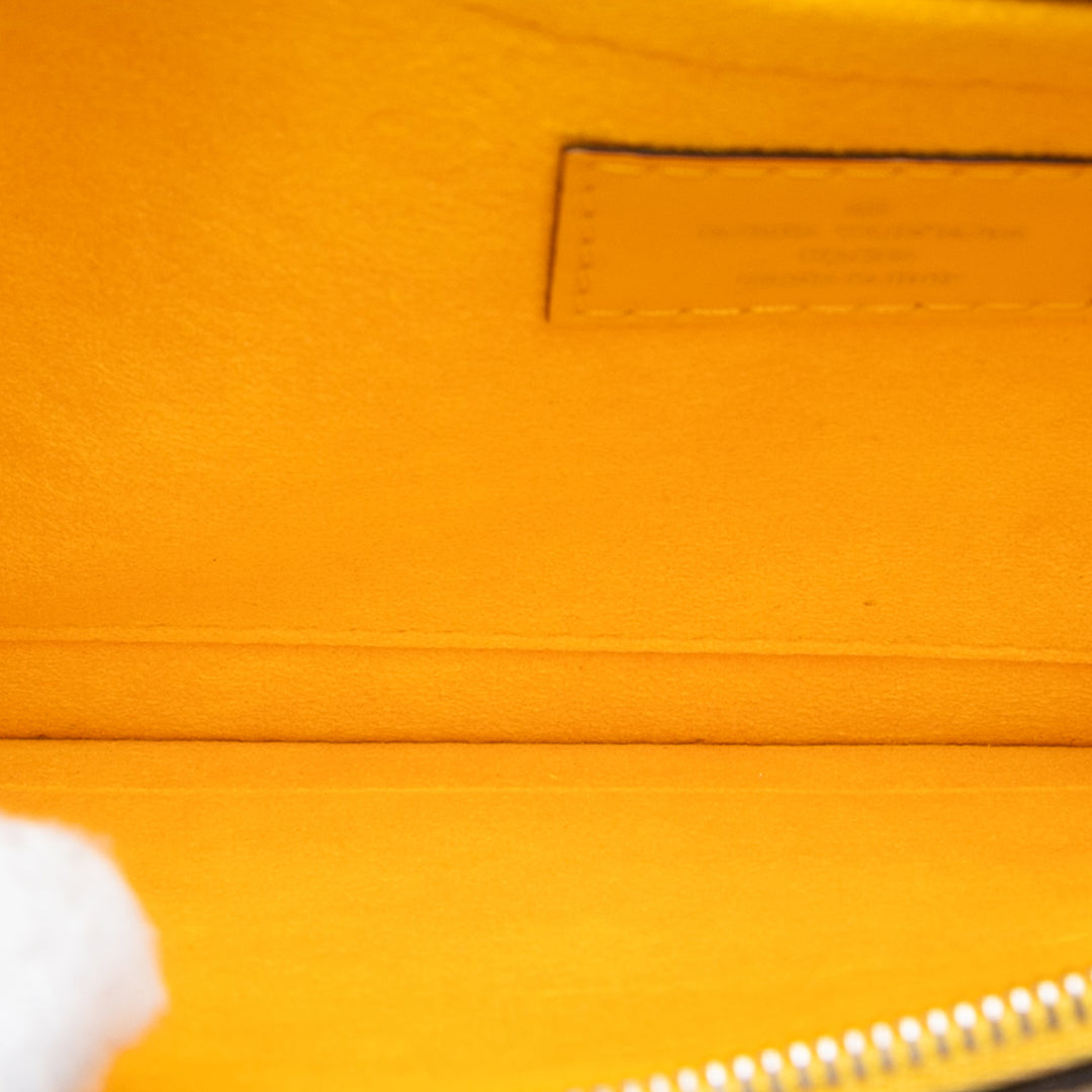 Neverfull Pochette Épi Jaune