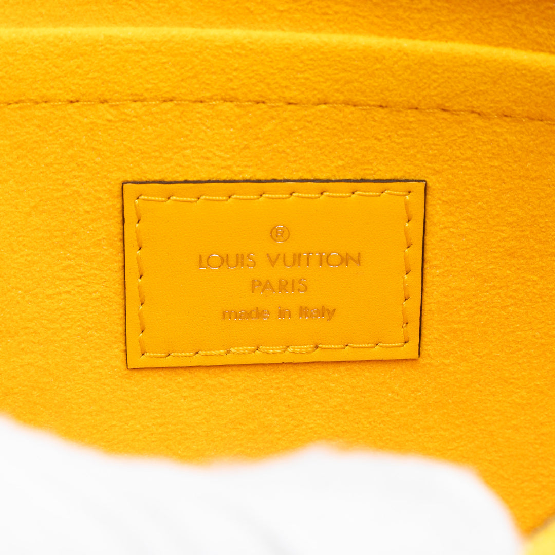 Neverfull Pochette Épi Jaune