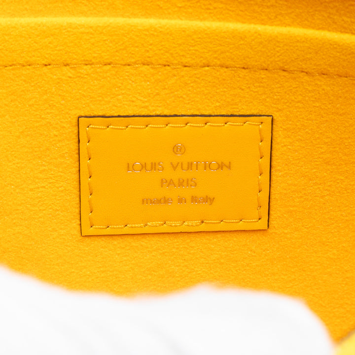 Neverfull Pochette Épi Jaune