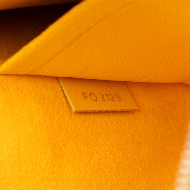 Neverfull Pochette Épi Jaune