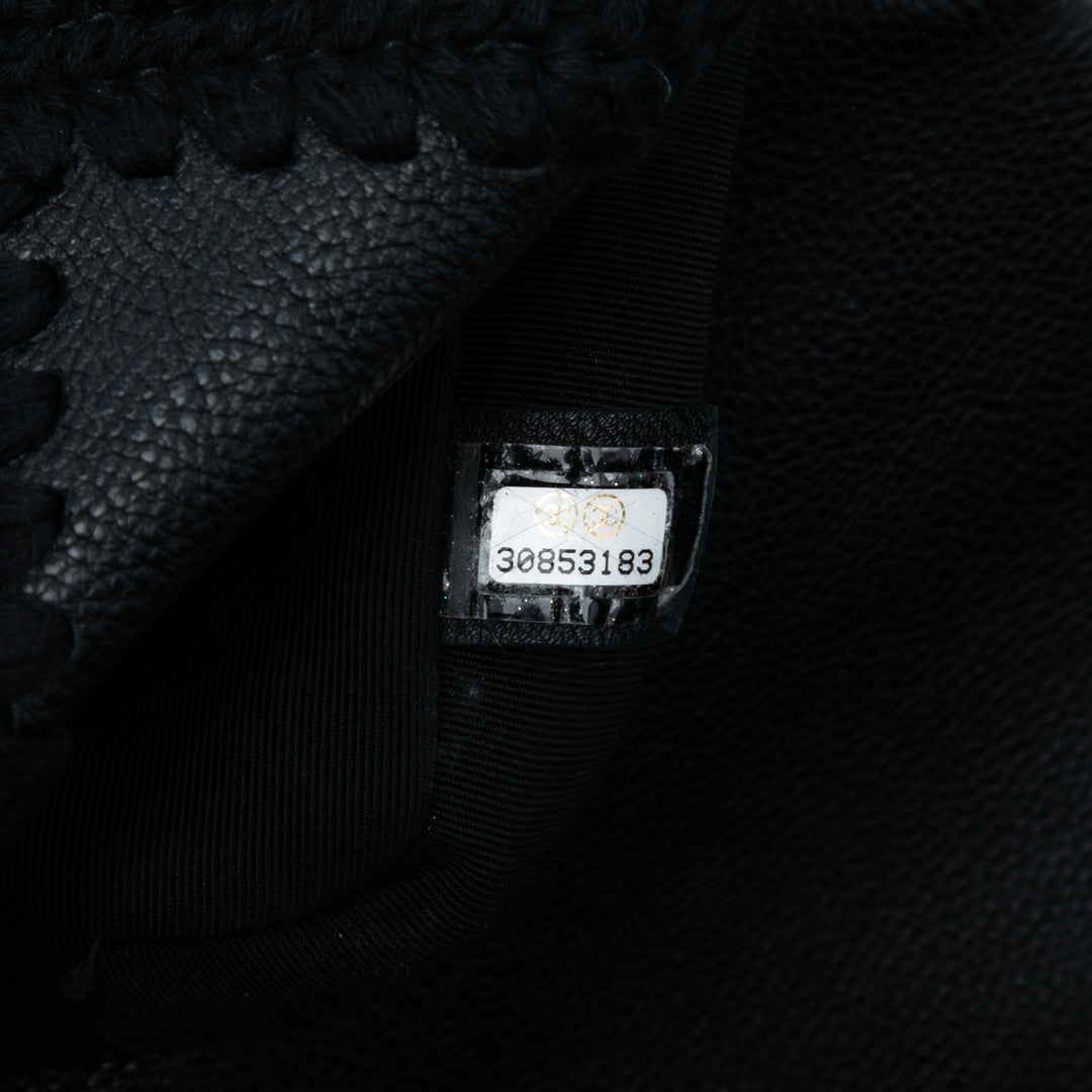 Chanel Medium Crochet Cuir de veau 19 à rabat