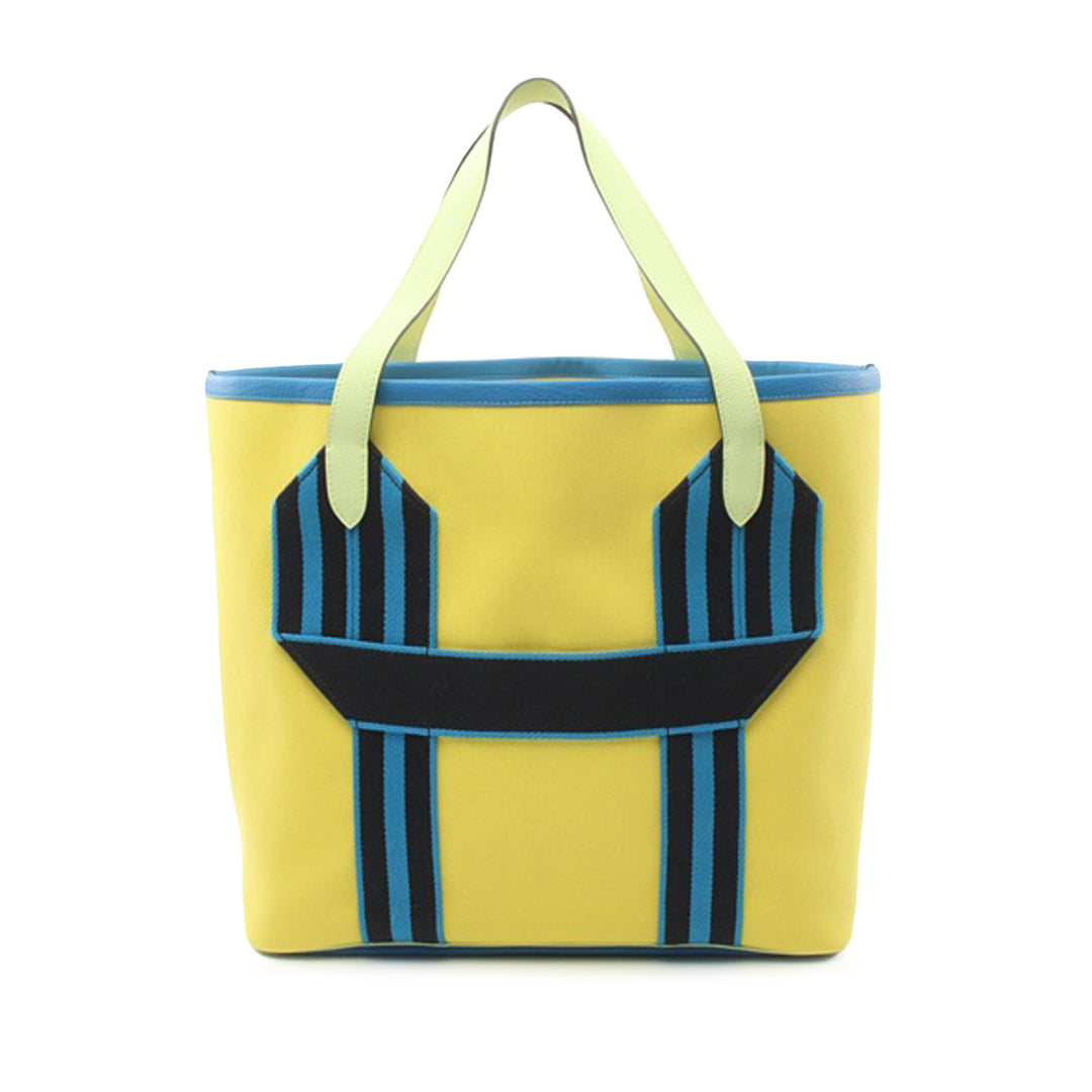 Toile Pursangle Tote Yellow - Gaby Paris