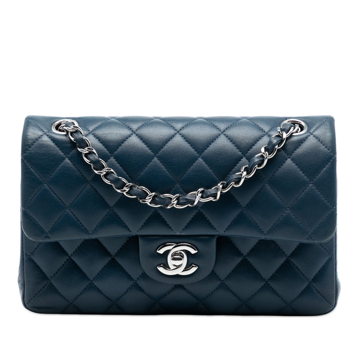 Chanel Small Classic Cuir d’agneau Double rabat