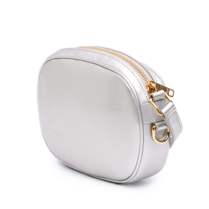 Celine Matelassé C Charm Sac caméra Petit Cuir de veau