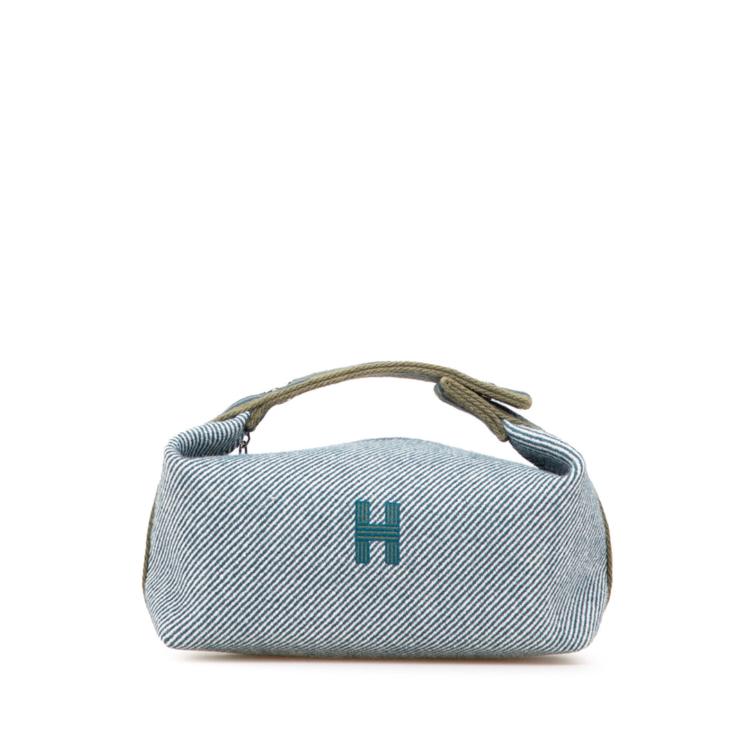 Small Wool Bride A Brac H Natte Case Blue - Gaby Paris