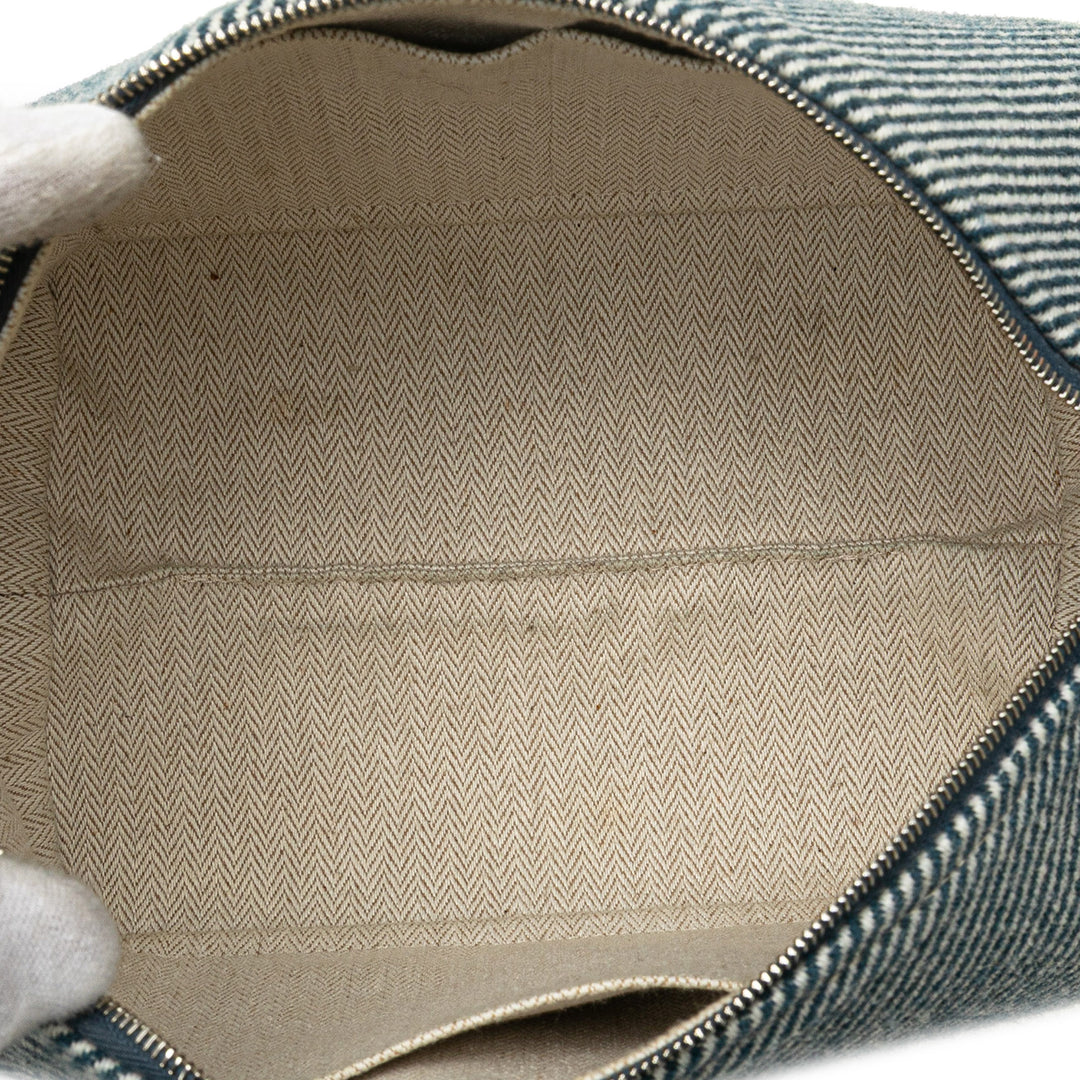 Small Wool Bride A Brac H Natte Case Blue - Gaby Paris