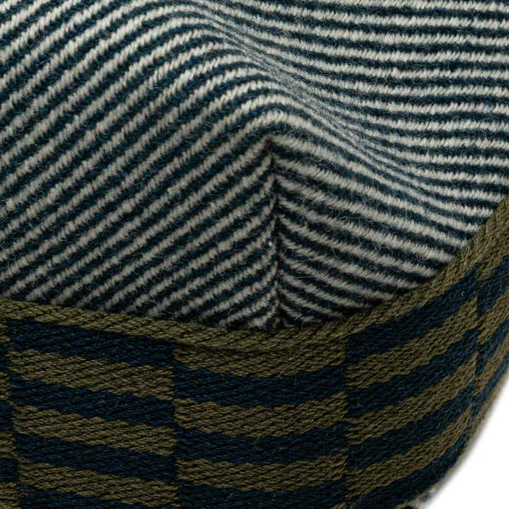 Small Wool Bride A Brac H Natte Case Blue - Gaby Paris