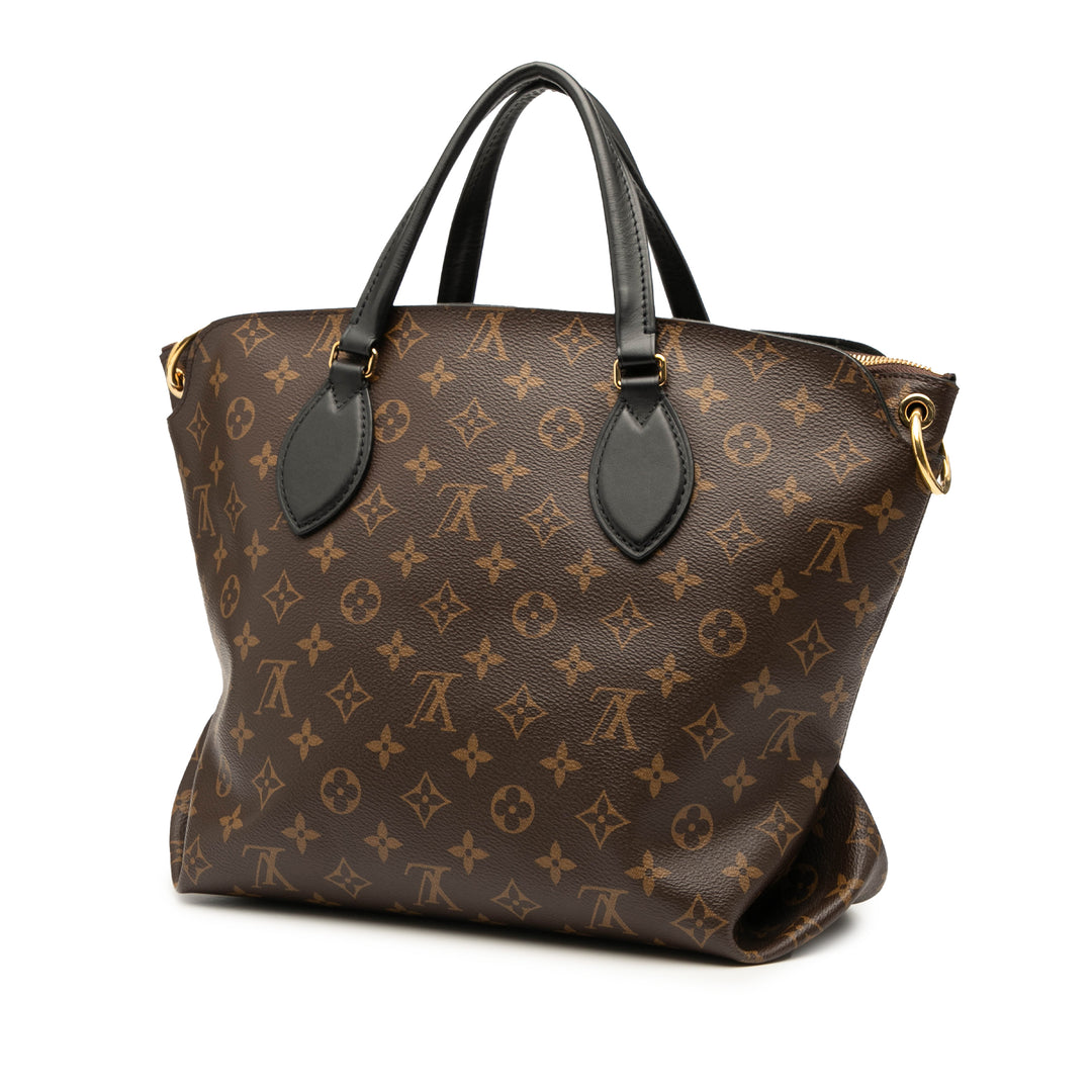 Louis Vuitton Monogram Flower Zipped Cabas MM