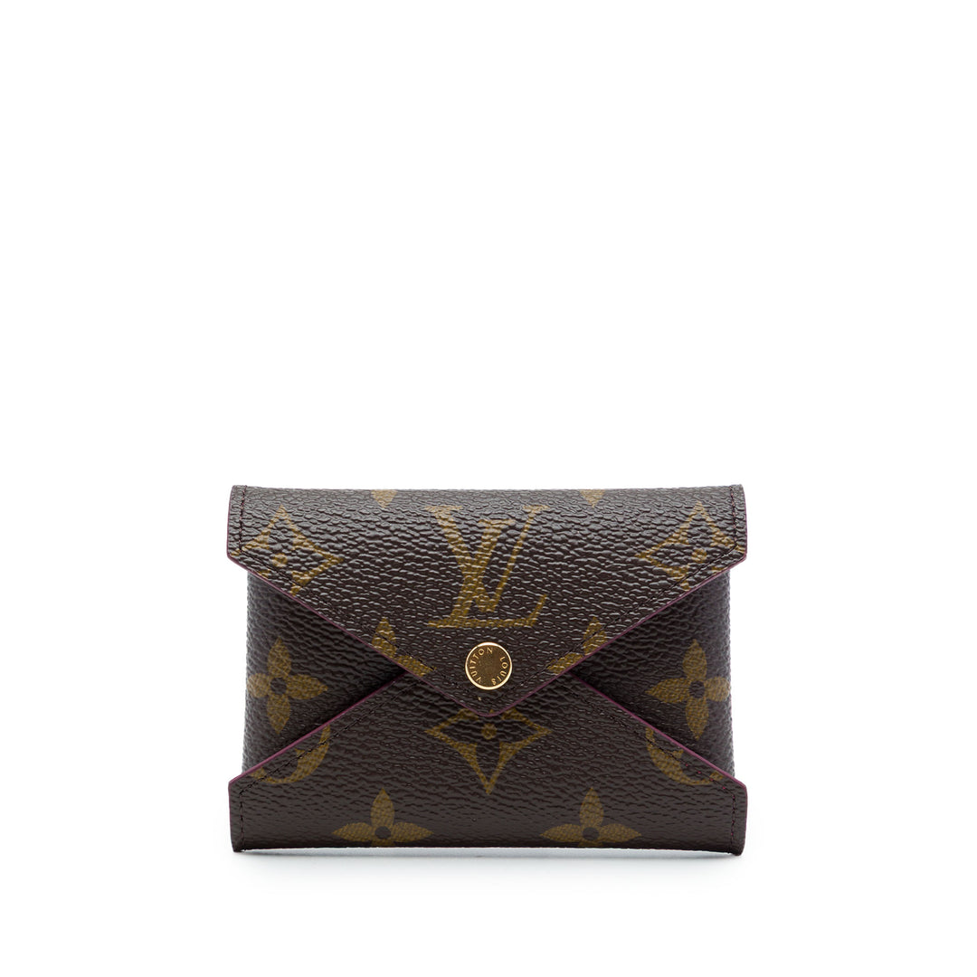 Louis Vuitton Pochette Kirigami Porte-cartes Monogram Marron – vue principale – GABY PARIS