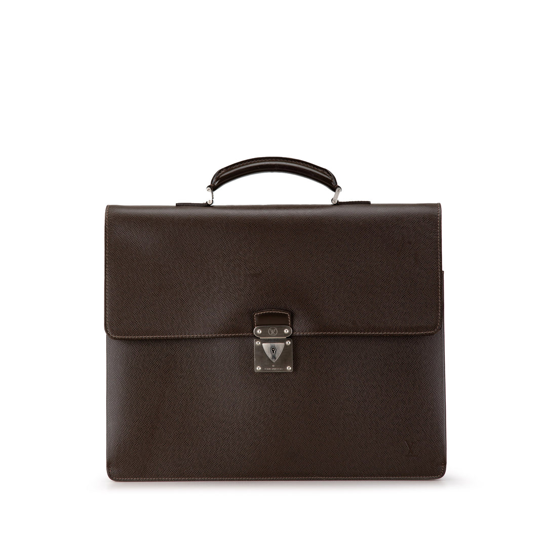 Taiga Robusto 1 Briefcase Brown - Gaby Paris