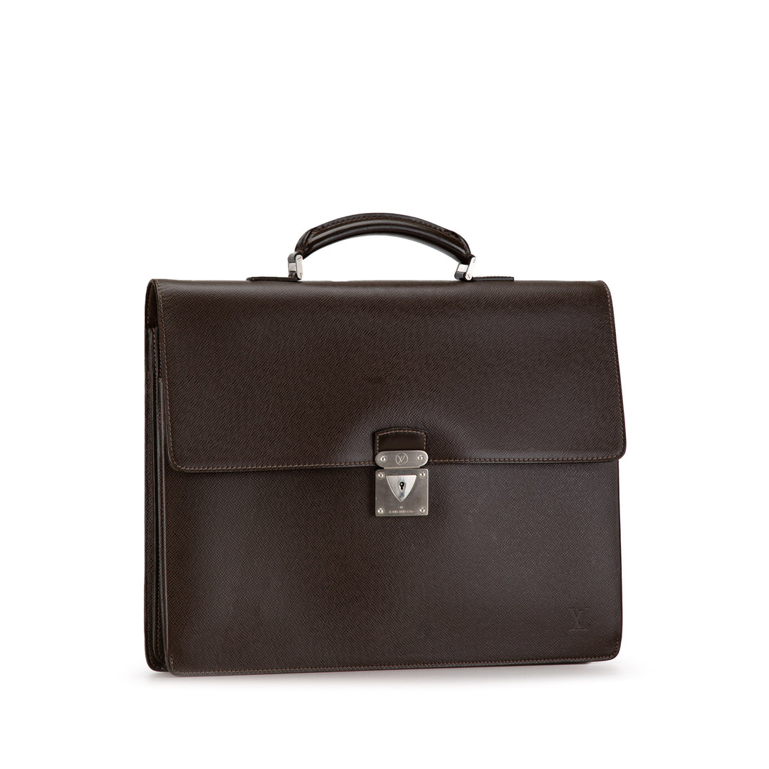 Taiga Robusto 1 Briefcase Brown - Gaby Paris