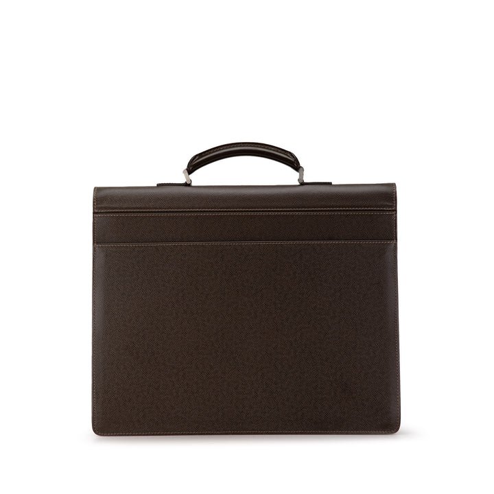 Taiga Robusto 1 Briefcase Brown - Gaby Paris