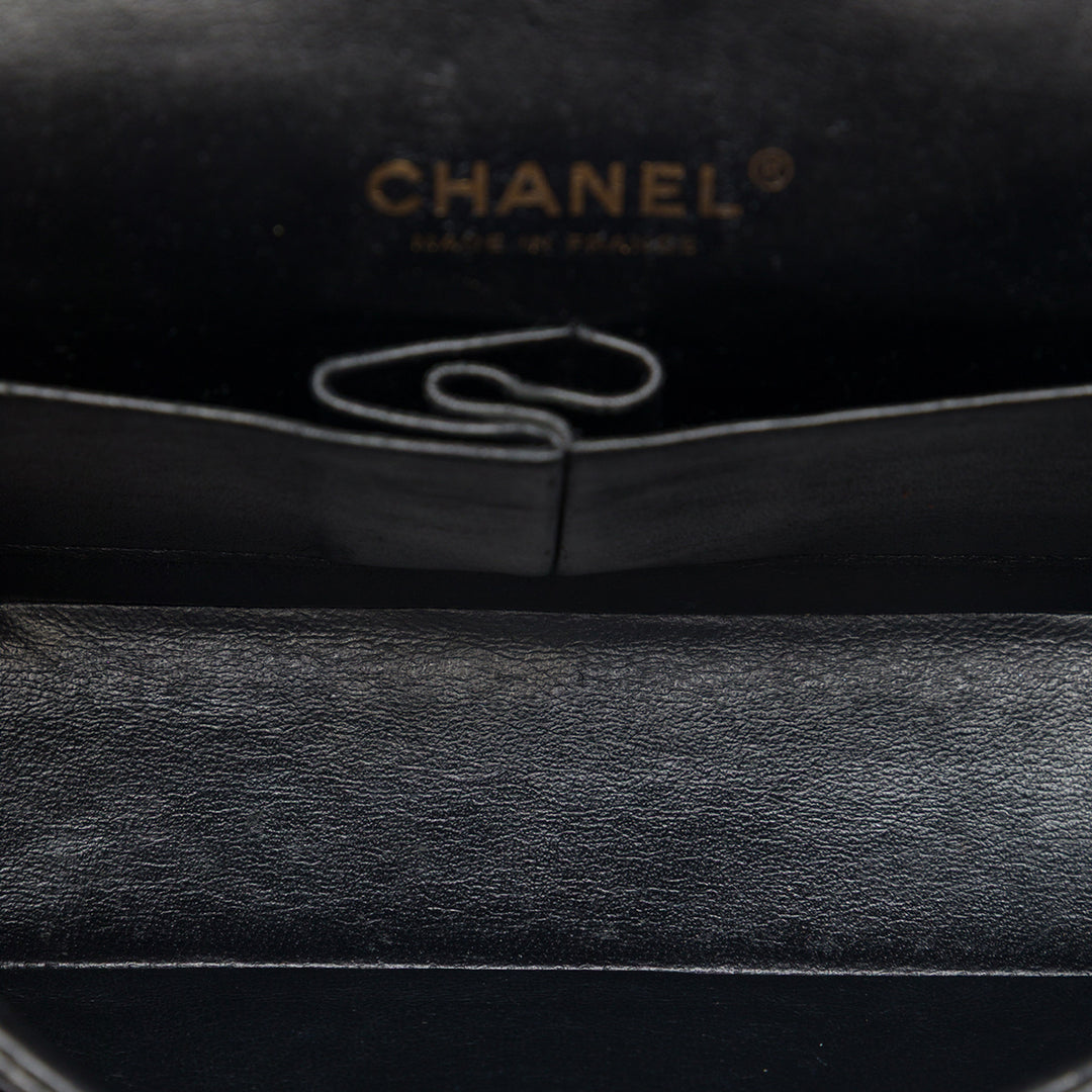 Chanel Classic Double rabat Moyen Cuir caviar Noir – vue 4 – GABY PARIS