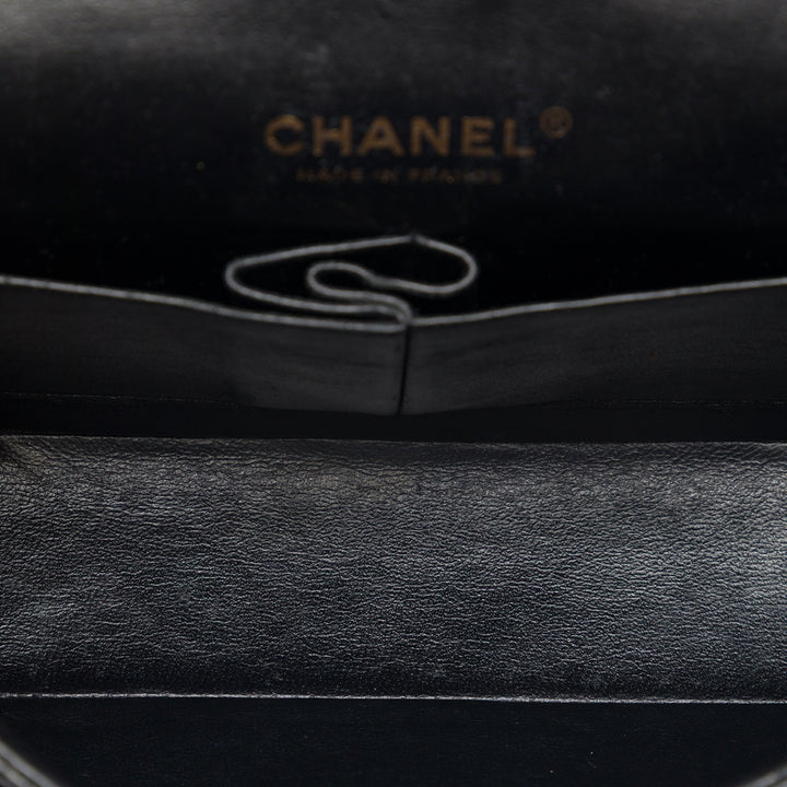Chanel Classic Double rabat Moyen Cuir caviar Noir – vue 4 – GABY PARIS