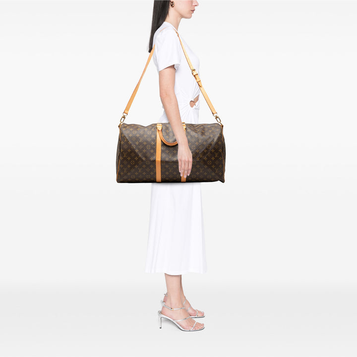 Louis Vuitton Monogram Keepall Bandouliere 55