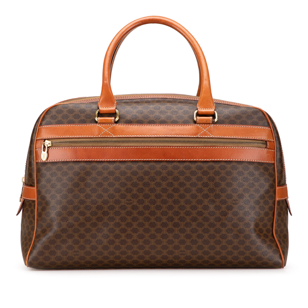Celine Macadam Coated Toile Duffle Bag Marron – GABY PARIS Authentique