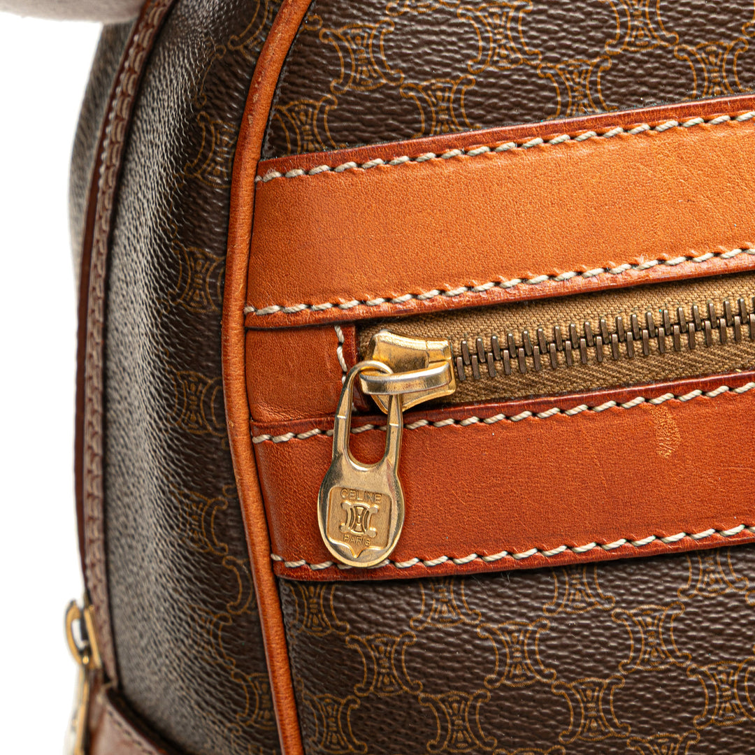 Celine Macadam Coated Toile Duffle Bag Marron – GABY PARIS Authentique