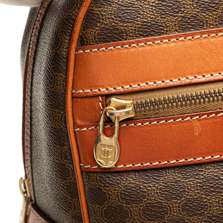Celine Macadam Coated Toile Duffle Bag Marron – GABY PARIS Authentique