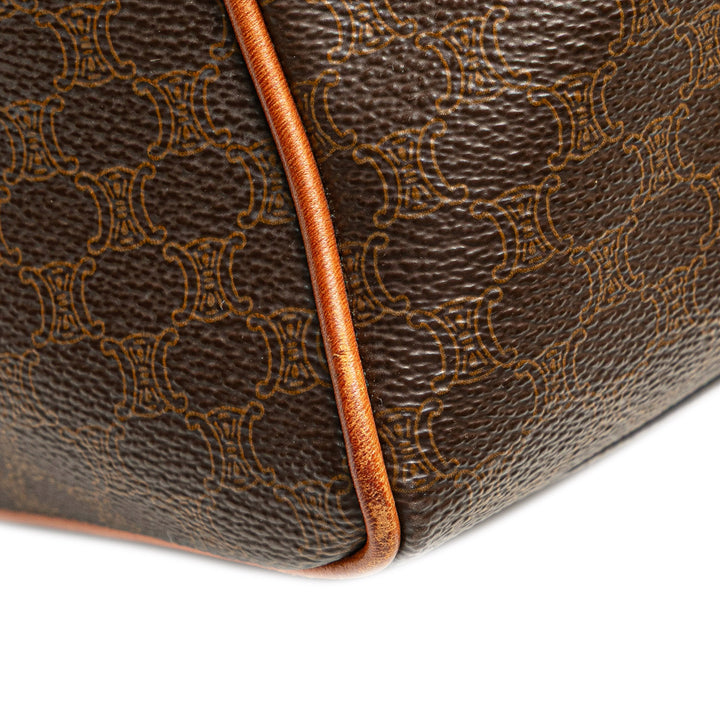 Celine Macadam Coated Toile Duffle Bag Marron – GABY PARIS Authentique