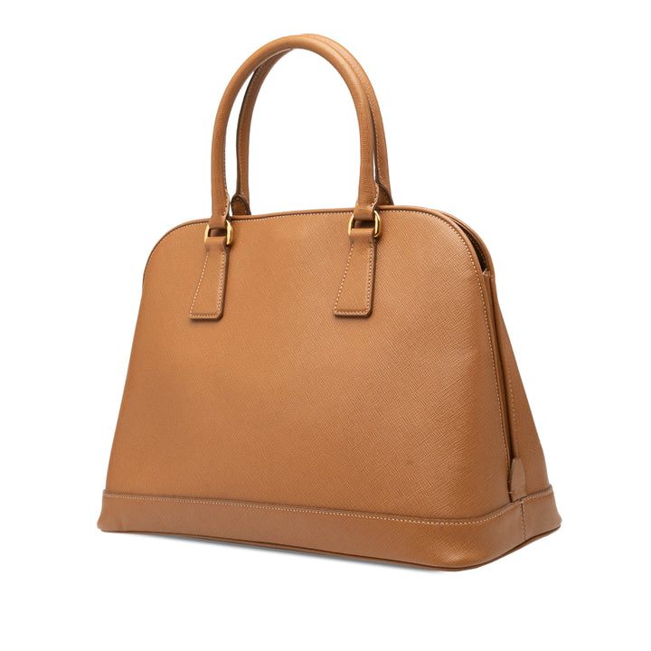 Prada Medium Saffiano Lux Open Promenade Sac cartable