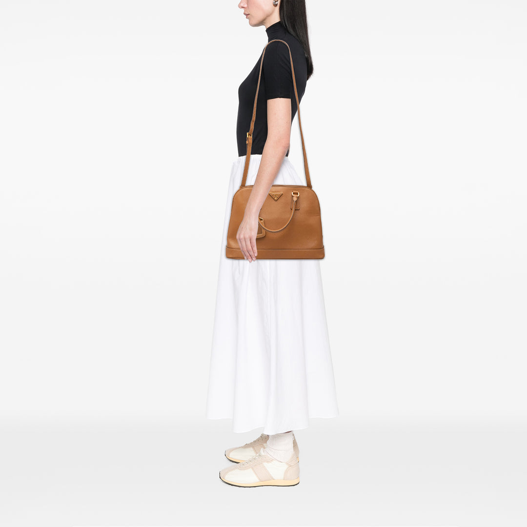 Prada Medium Saffiano Lux Open Promenade Sac cartable