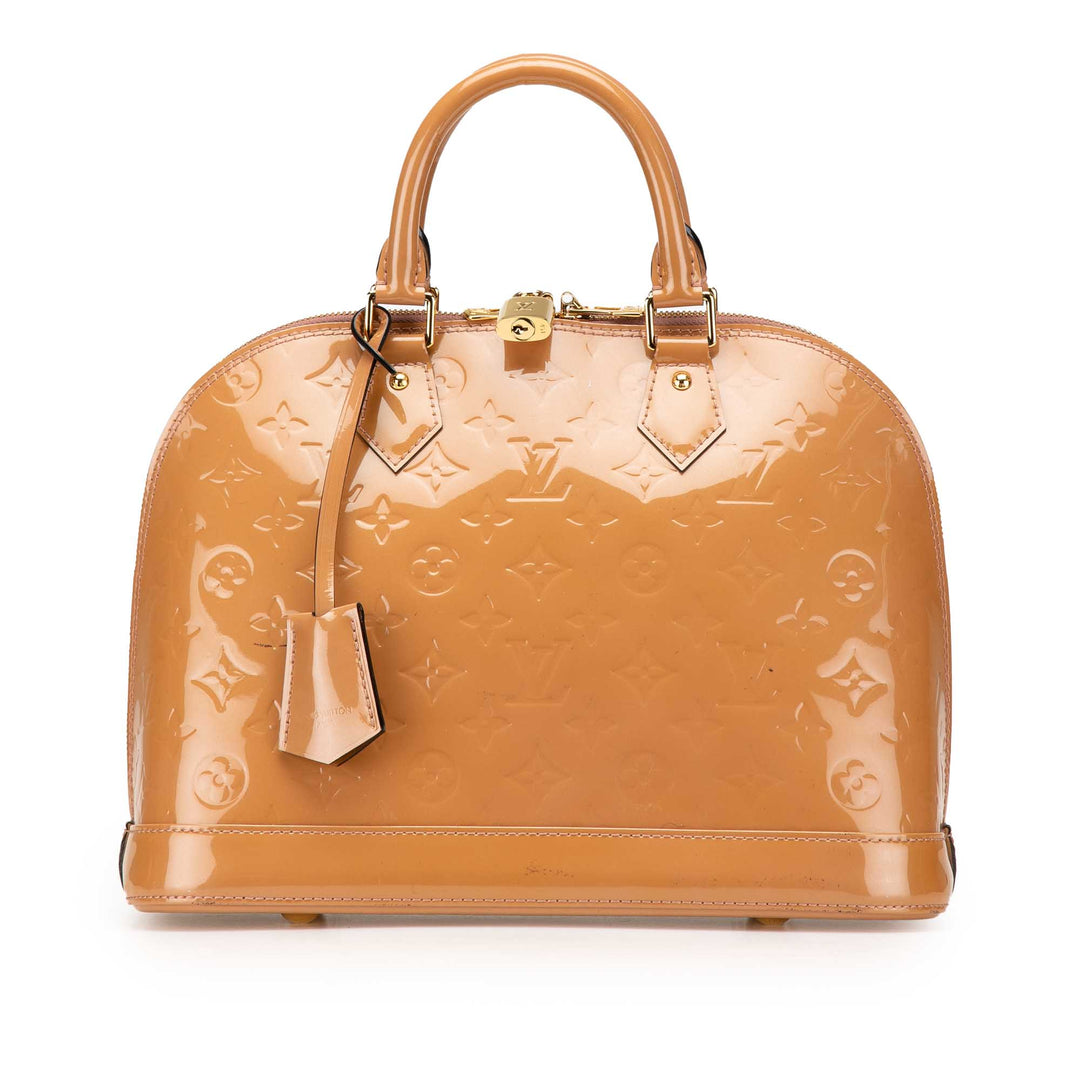 Louis Vuitton Monogram Vernis Alma PM Marron – GABY PARIS Authentique