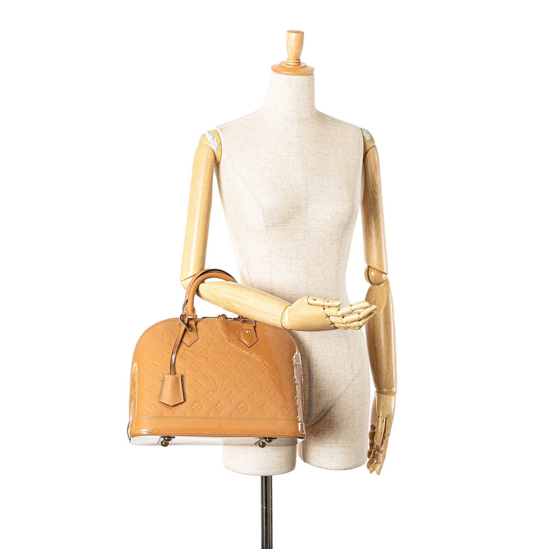 Louis Vuitton Monogram Vernis Alma PM Marron – GABY PARIS Authentique