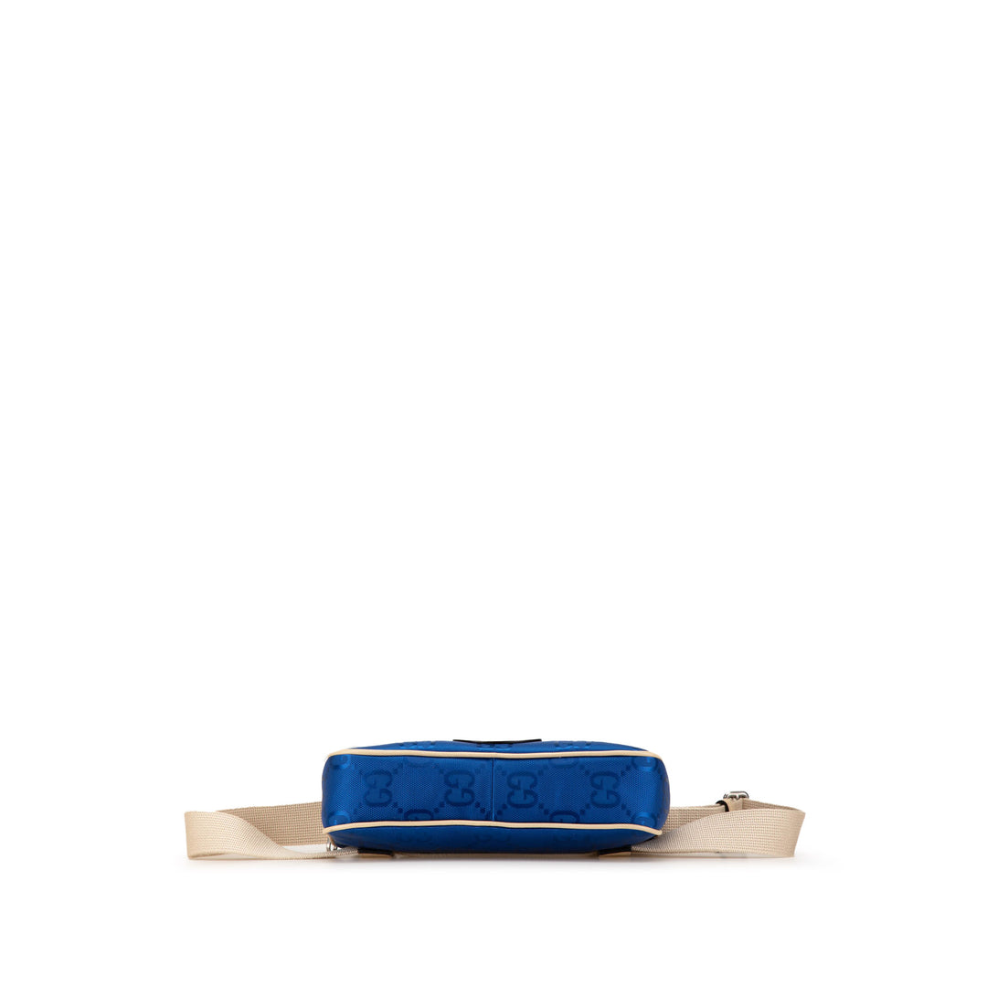 GG Nylon Off The Grid Belt Bag Blue - Gaby Paris