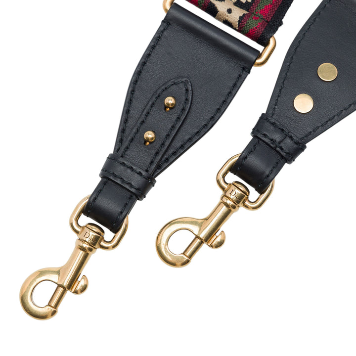 clouté brodé Bandoulière Rouge