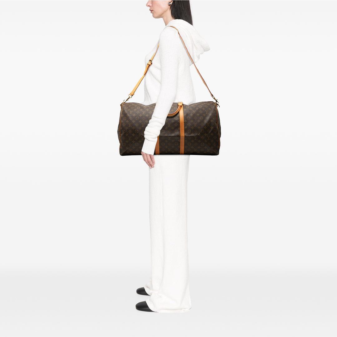 Louis Vuitton Monogram Keepall Bandouliere 60