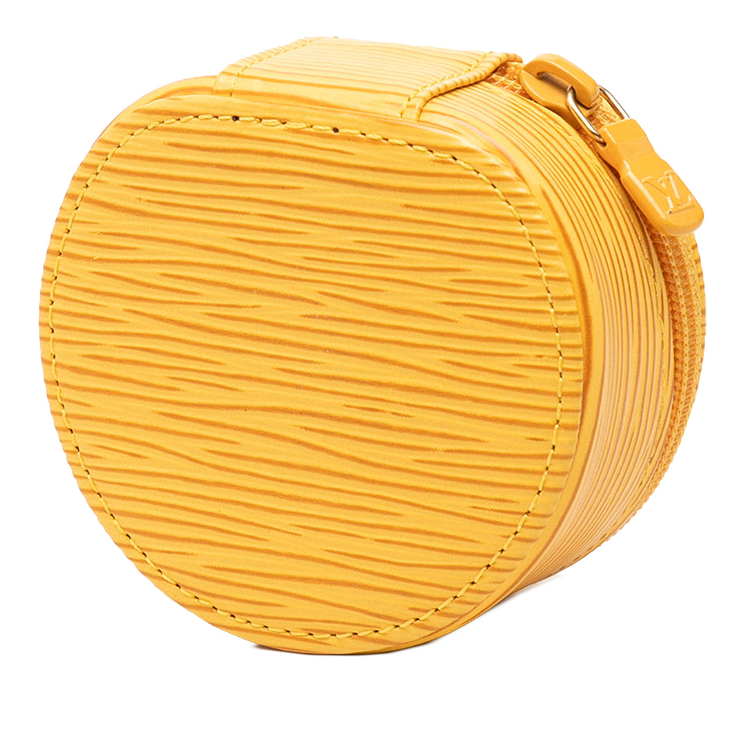 Louis Vuitton Ecrin Bijoux Travel Jewelry Étui Épi Jaune – vue 2 – GABY PARIS