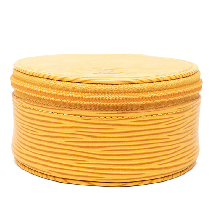 Louis Vuitton Ecrin Bijoux Travel Jewelry Étui Épi Jaune – vue 3 – GABY PARIS