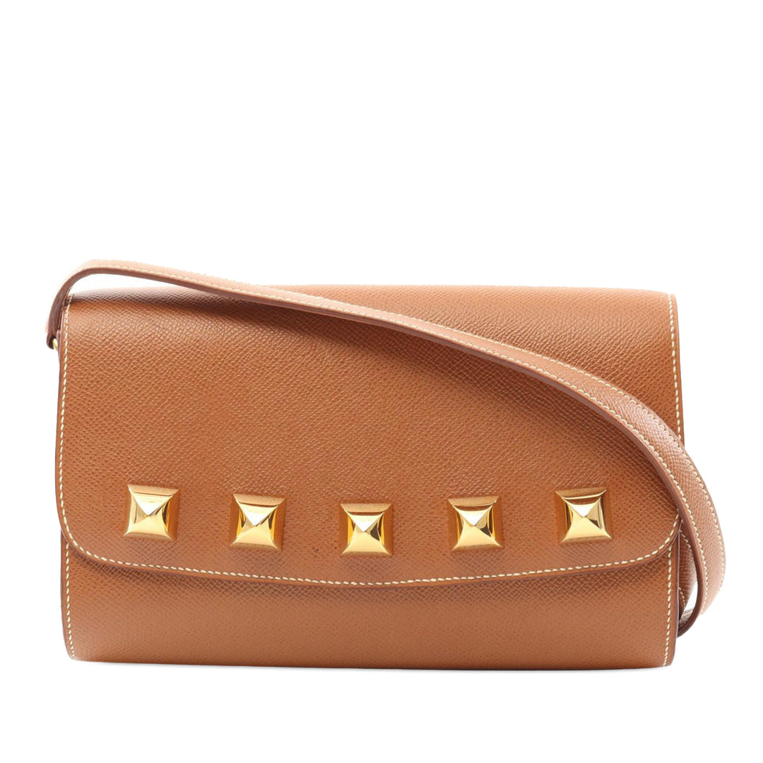 Courchevel Medor Crossbody Brown - Gaby Paris