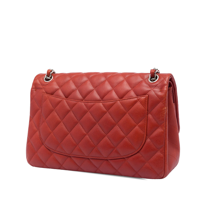 Chanel Jumbo Classic Caviar Double rabat